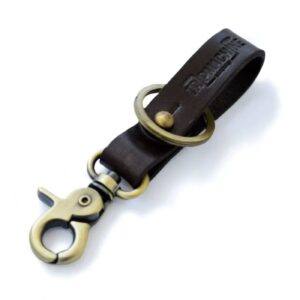 Tripmachine Trip Machine Key Fob tobacco / antique gold