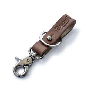 Tripmachine Trip Machine Key Fob vintage tan / metallic black