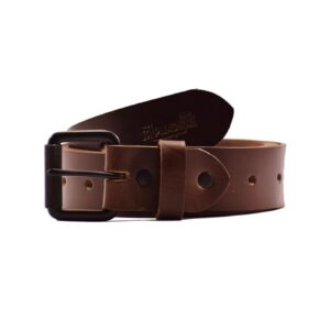 Tripmachine Trip Machine Belt Single pin tobacco brown