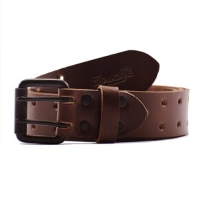 Tripmachine Trip Machine Belt Double pin tobacco brown