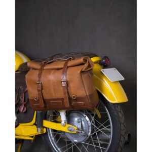 Tripmachine Trip Machine, Outlaw saddlebag. Vintage Tan
