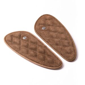 Tripmachine Trip Machine, Mini Diamond tank pads. Tobacco suede