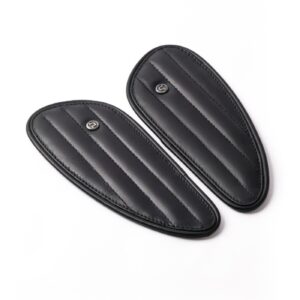 Tripmachine Trip Machine, Mini Classic leather tank pads. Black