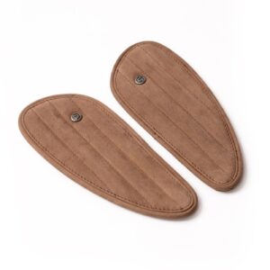 Tripmachine Trip Machine, Mini Classic leather tank pads. Tobacco