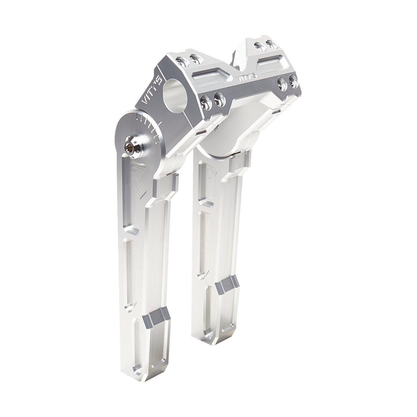Vity's Design Vity's Design, 8" adjustable risers. Silver