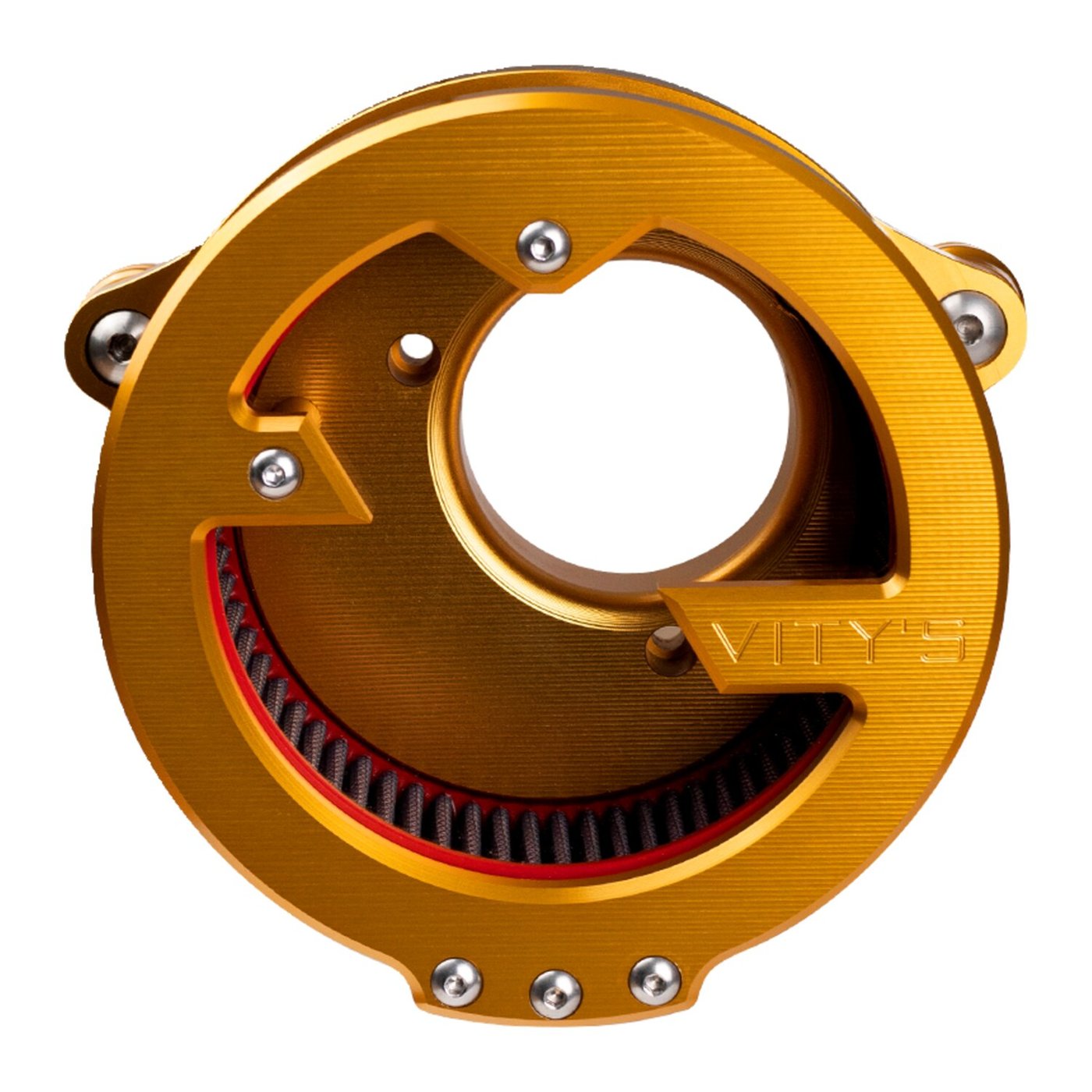 Vity's Design Vity's Design, 'Massive' air cleaner assembly. Gold - Image 2