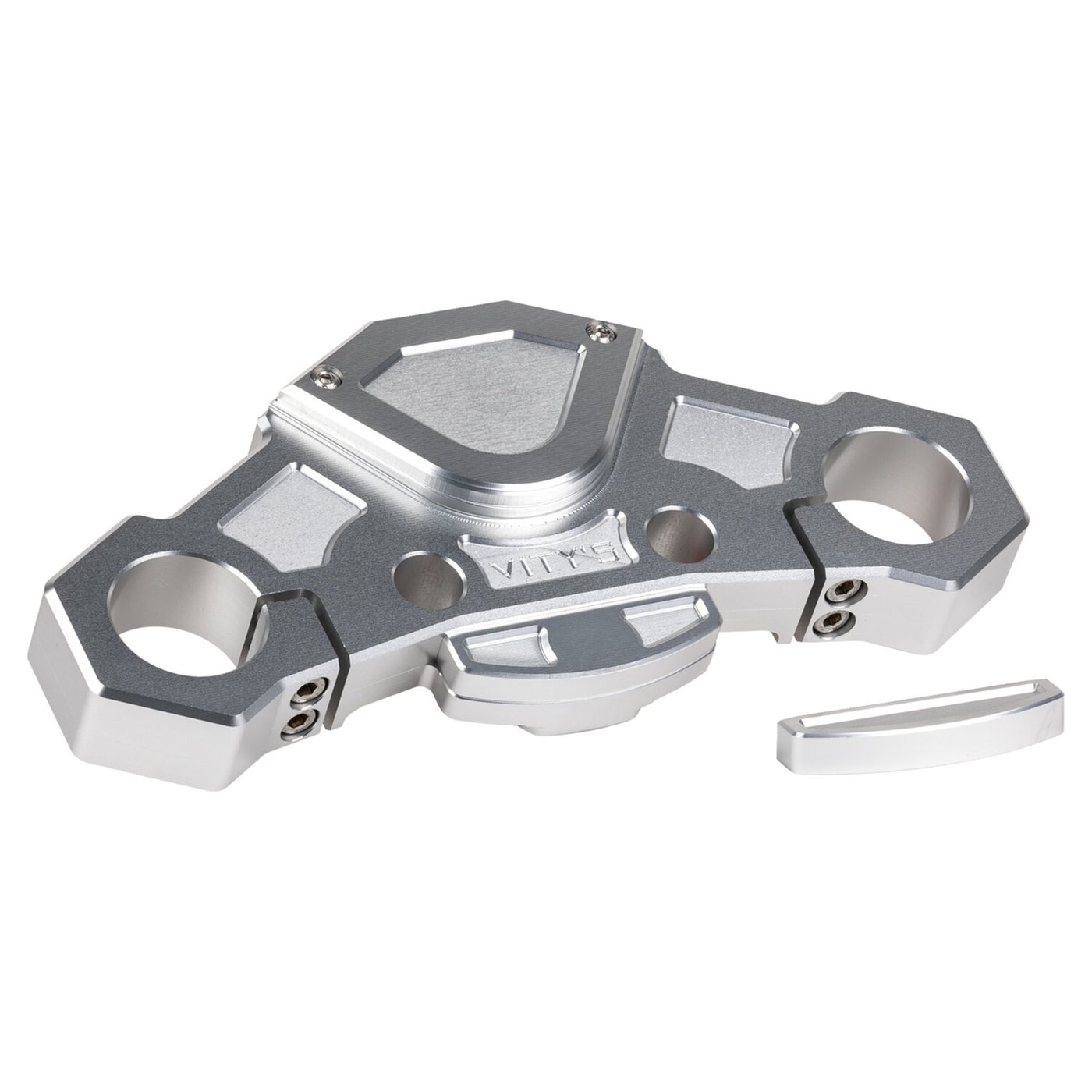 Vity's Design Vity's Design, Racing Design top triple tree. No lock Silver