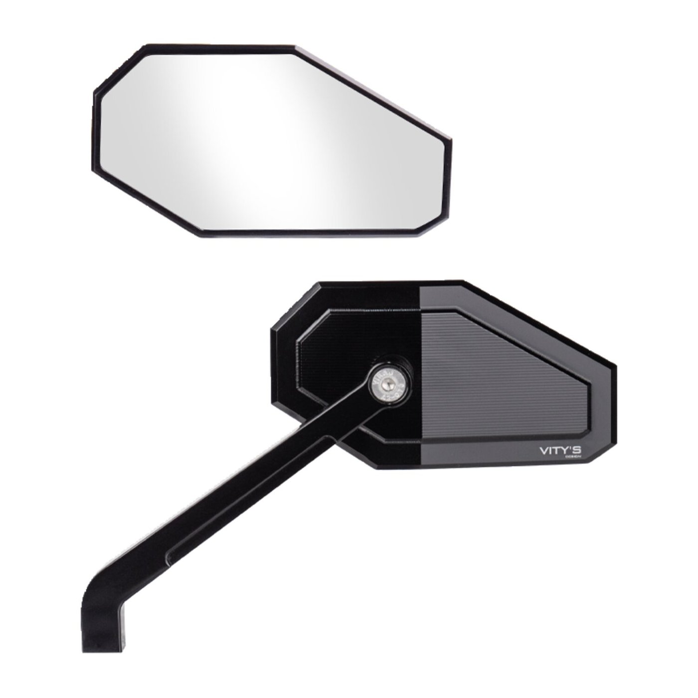 Vity's Design Vity's Design, 'Massive' Mirror. Right. Black