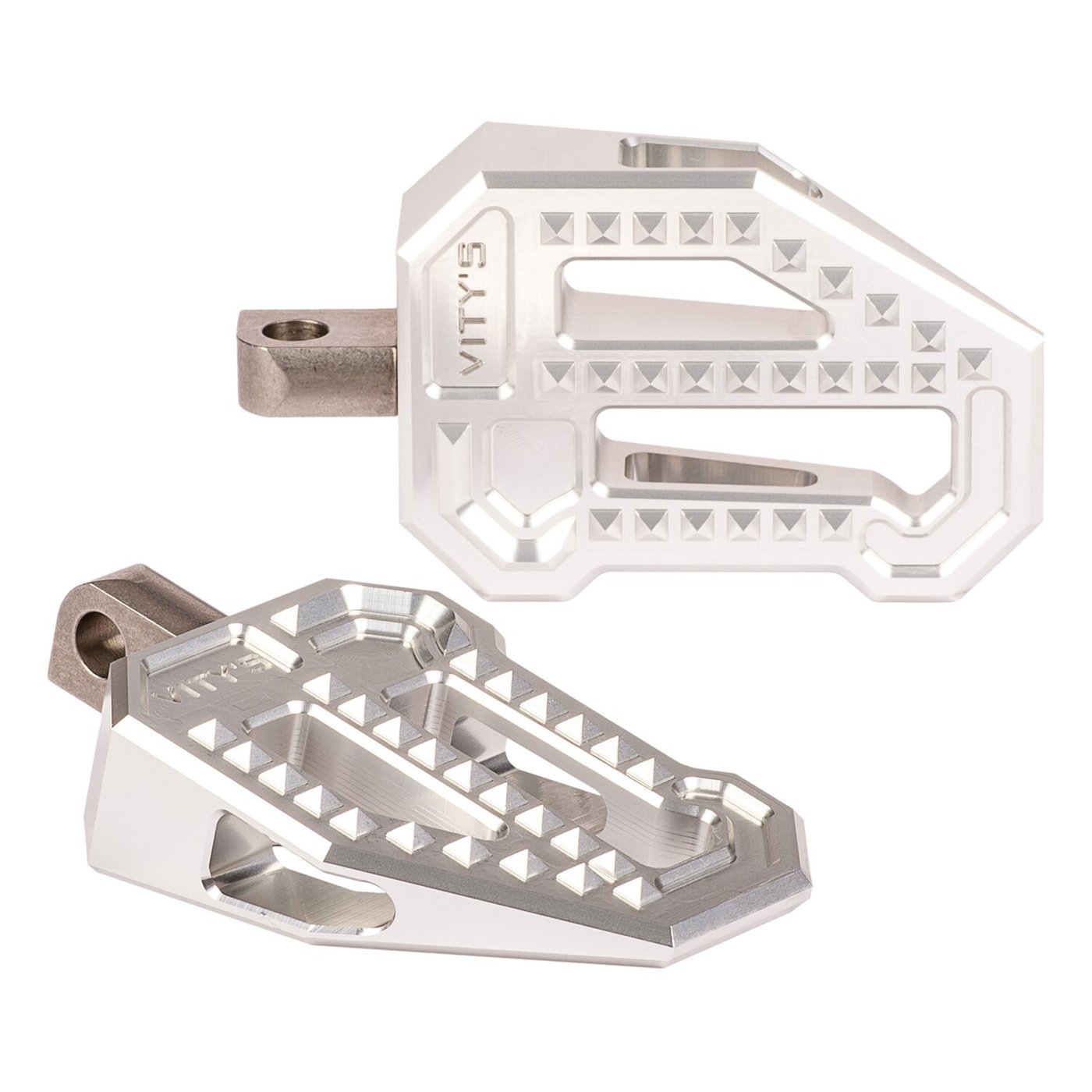Vity's Design Vity's Design, BMX passenger foot pegs. Silver