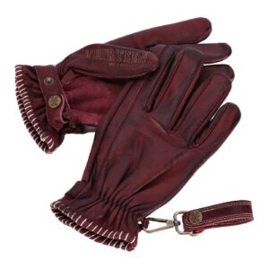 13 and a half company 13 1/2 Loud Ride gloves burgundy