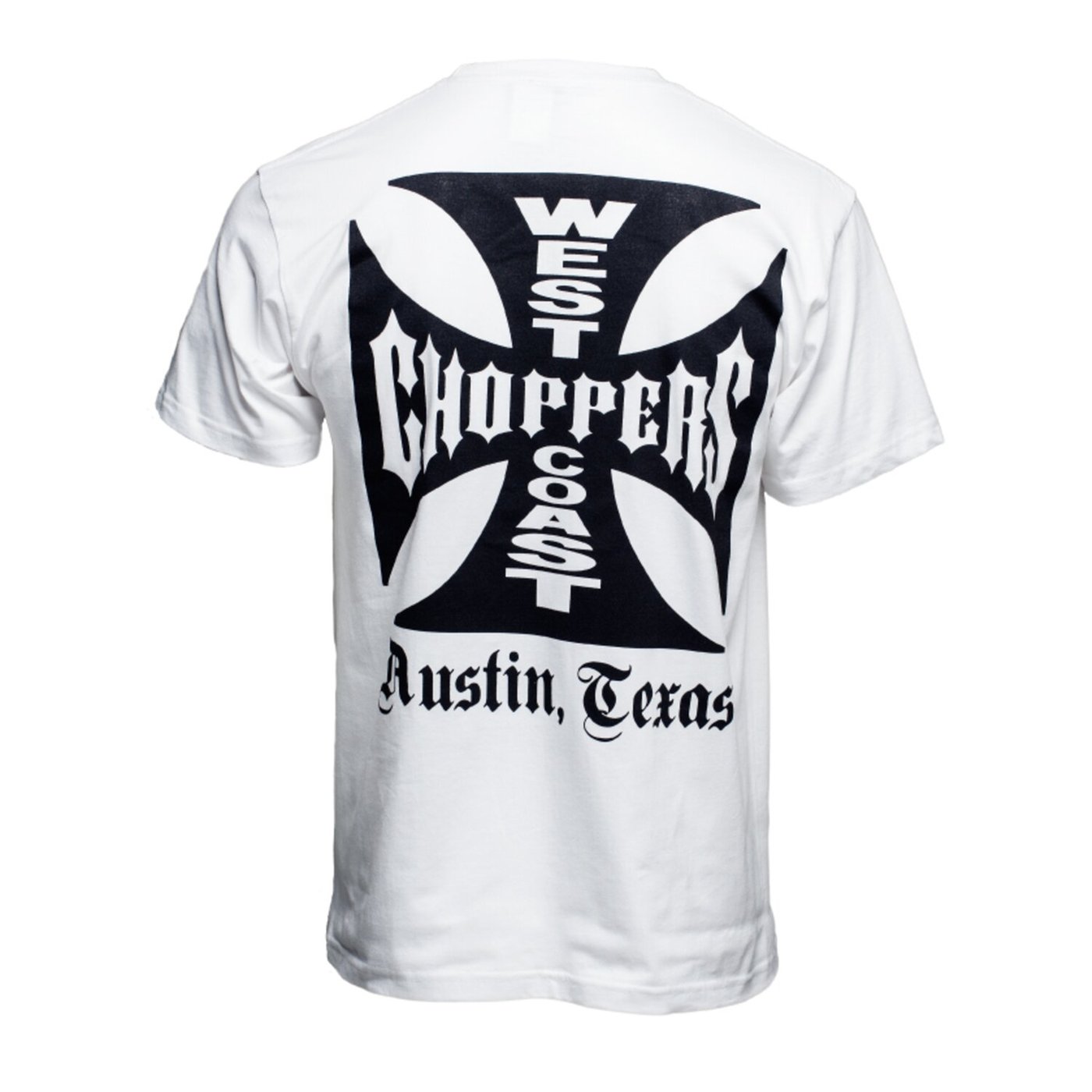 West Coast Choppers WCC OG Classic cross ATX t-shirt white