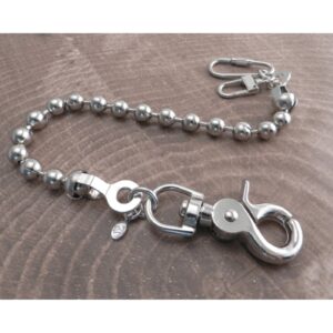 Amigaz Amigaz Wallet Chain Ball Chain Key Leash 8"