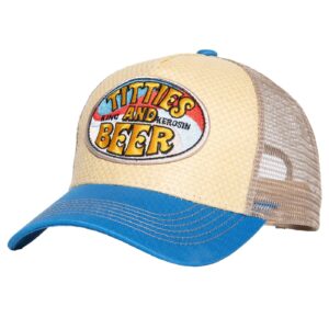 King Kerosin King Kerosin Titties And Beer cap beige/blue