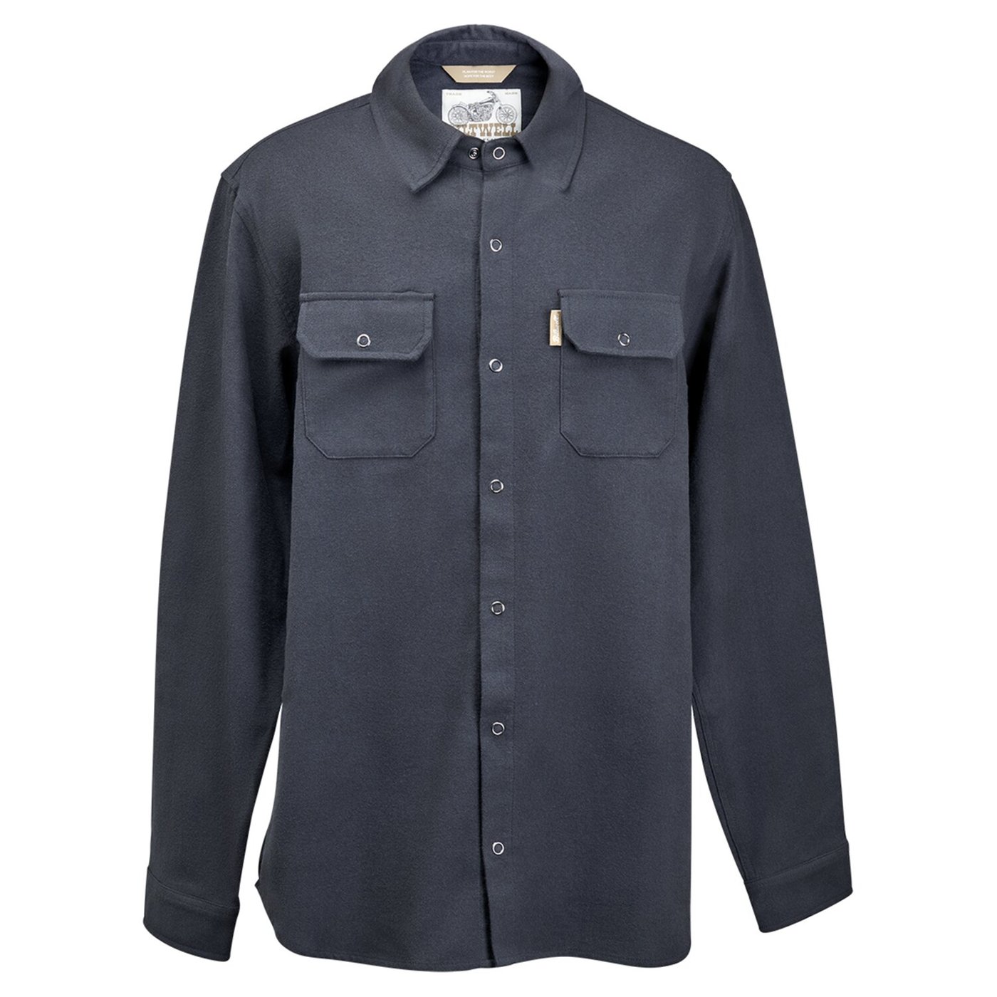 Biltwell Biltwell Hi Test Flannel shirt black