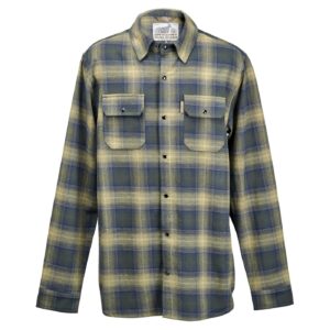 Biltwell Biltwell Hi Test Flannel shirt moss