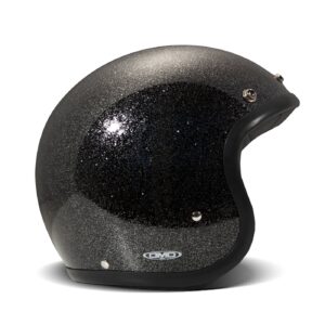 DMD DMD Retro helmet Glitter Black