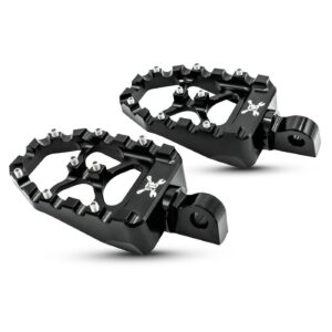 Burly Burly, MX Evolution foot pegs. Black