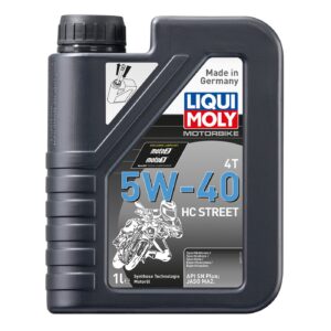 Liqui Moly Liqui Moly, 4T 5W-40 HC Street motor oil. Synthetic. 1 liter