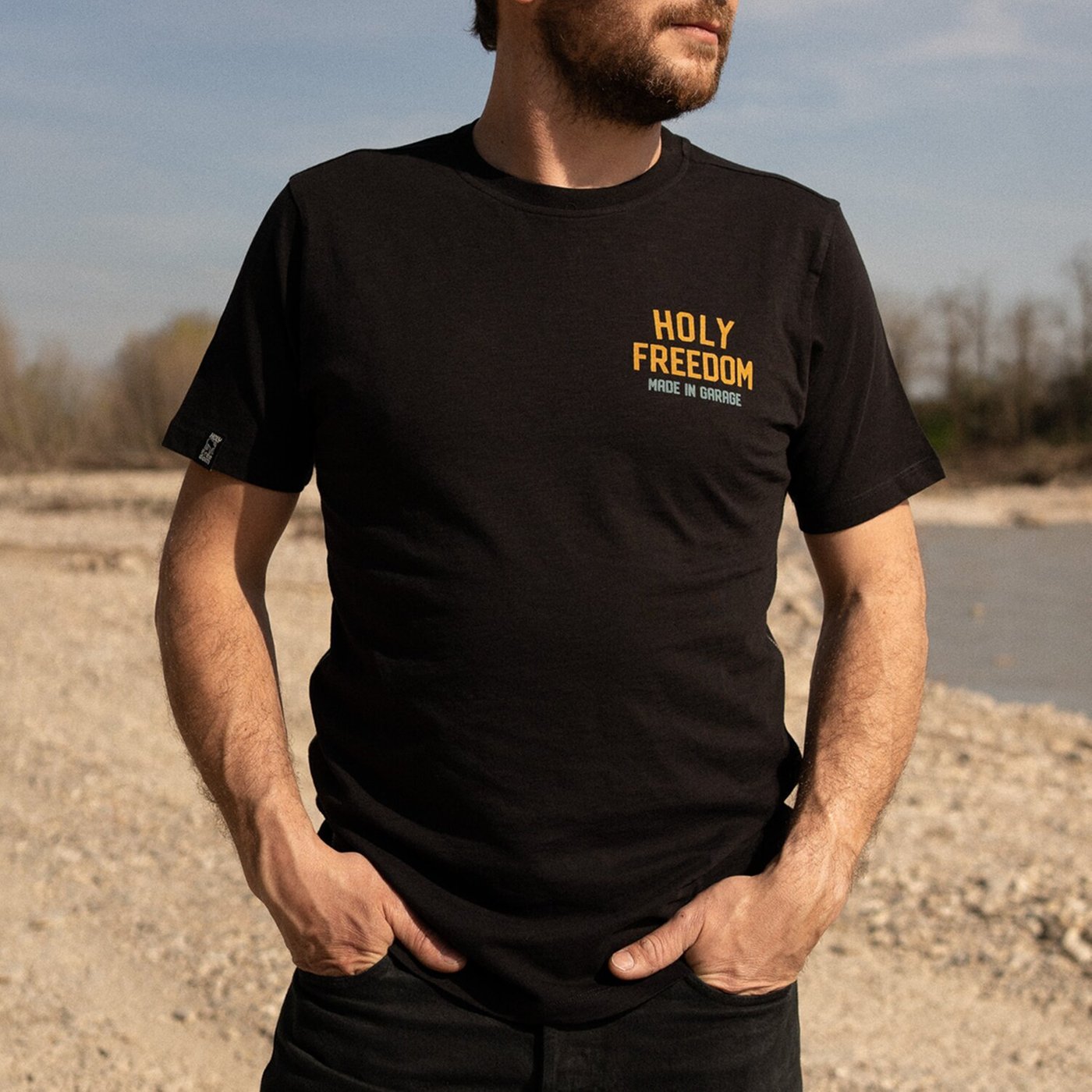Holy Freedom Holy Freedom Tiger t-shirt black - Image 2