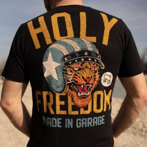 Holy Freedom Holy Freedom Tiger t-shirt black