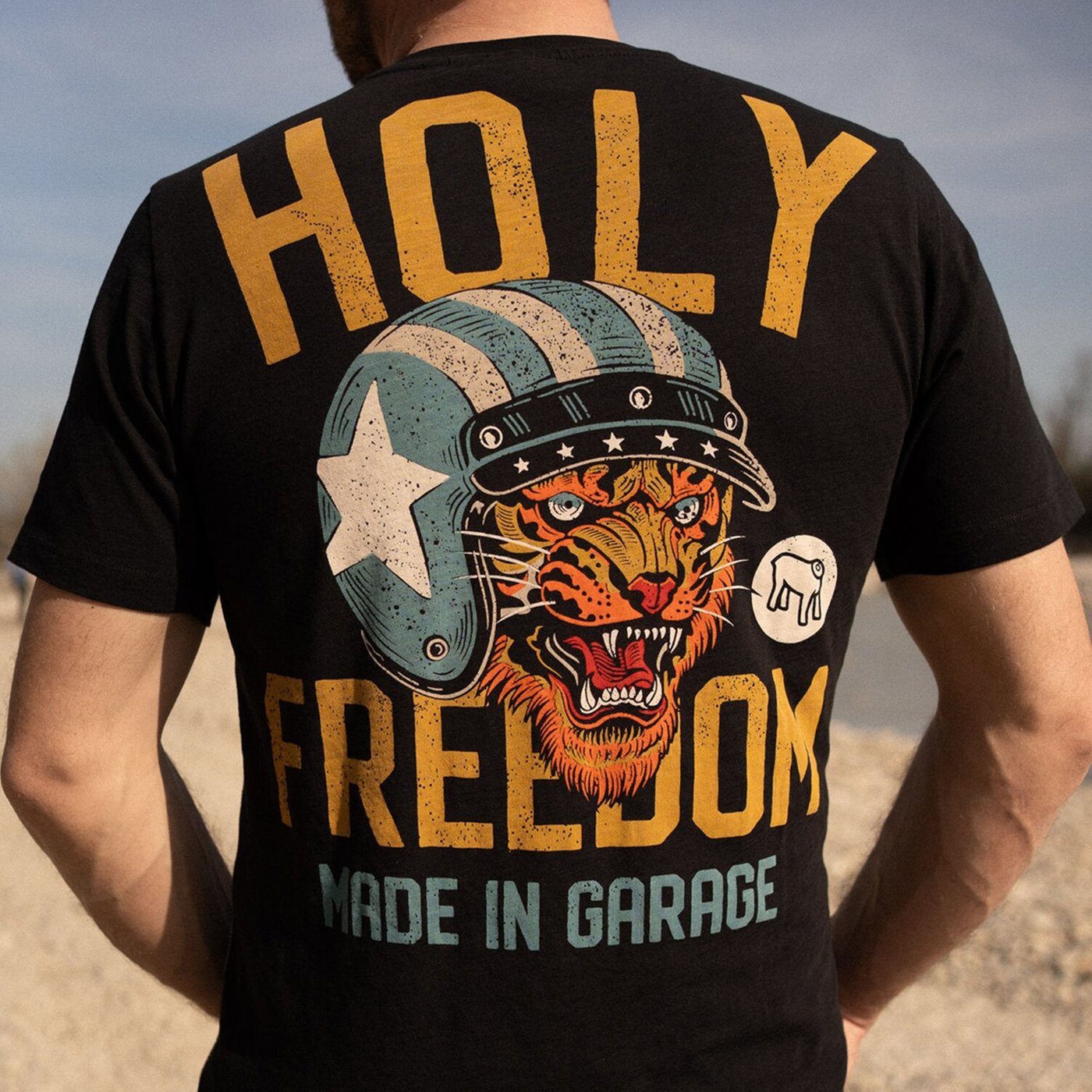 Holy Freedom Holy Freedom Tiger t-shirt black