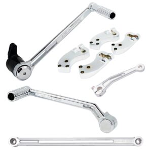 Arlen Ness Arlen Ness, +3" extended foot control kit. Chrome