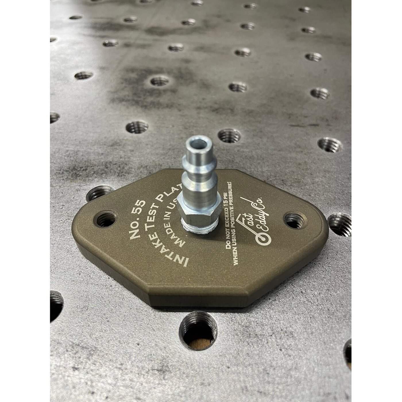 Fast Eddy Co Fast Eddy. No. 55 intake leak tester, 2 bolt - Image 2