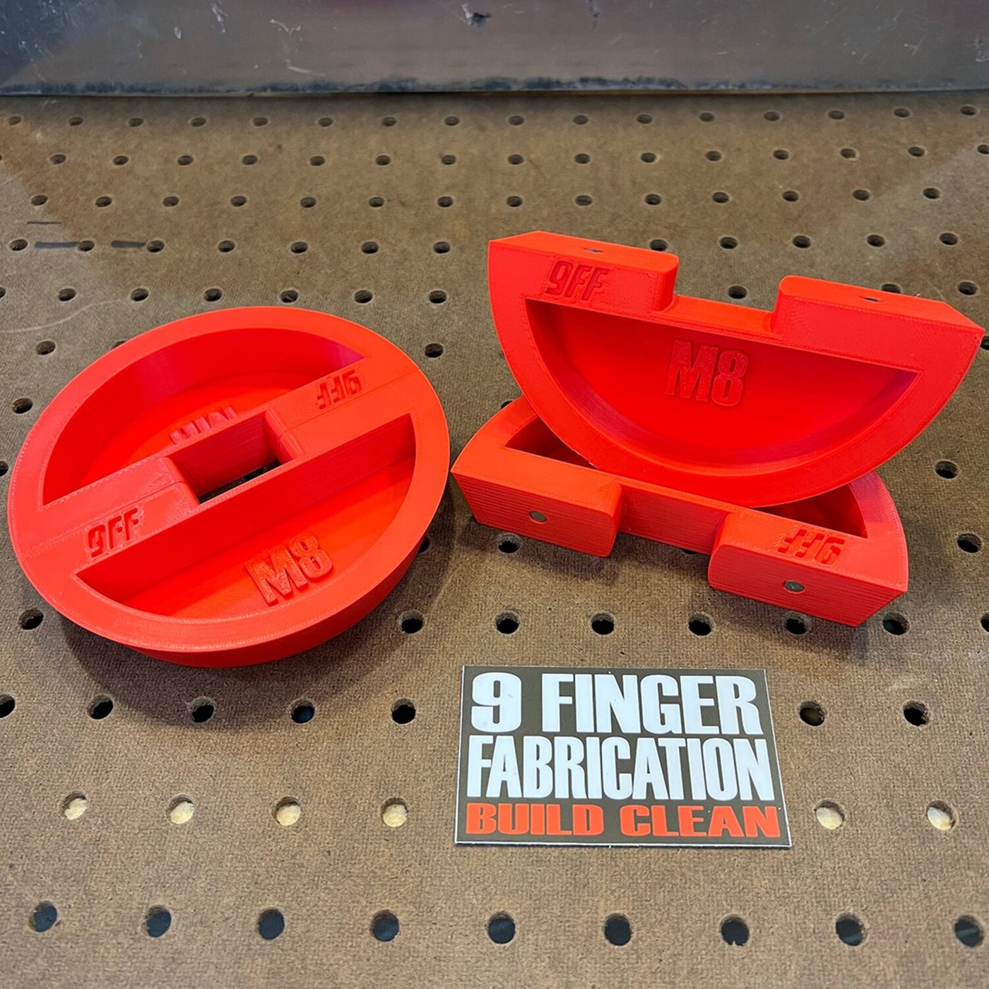 9 Finger Fabrication LLC 9Finger Fabrication, M8 Engine case bore plug set
