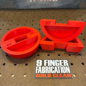 9 Finger Fabrication LLC 9Finger Fabrication, Evo/Shovel/XL case bore plug set