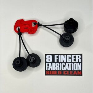 9 Finger Fabrication LLC 9Finger Fabrication, Tappet Block Plug Set