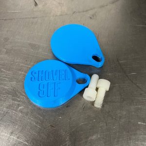 9 Finger Fabrication LLC 9Finger Fabrication, Shovelhead exhaust port cover set