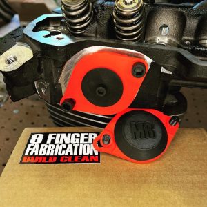 9 Finger Fabrication LLC 9Finger Fabrication, M8 intake port cover set