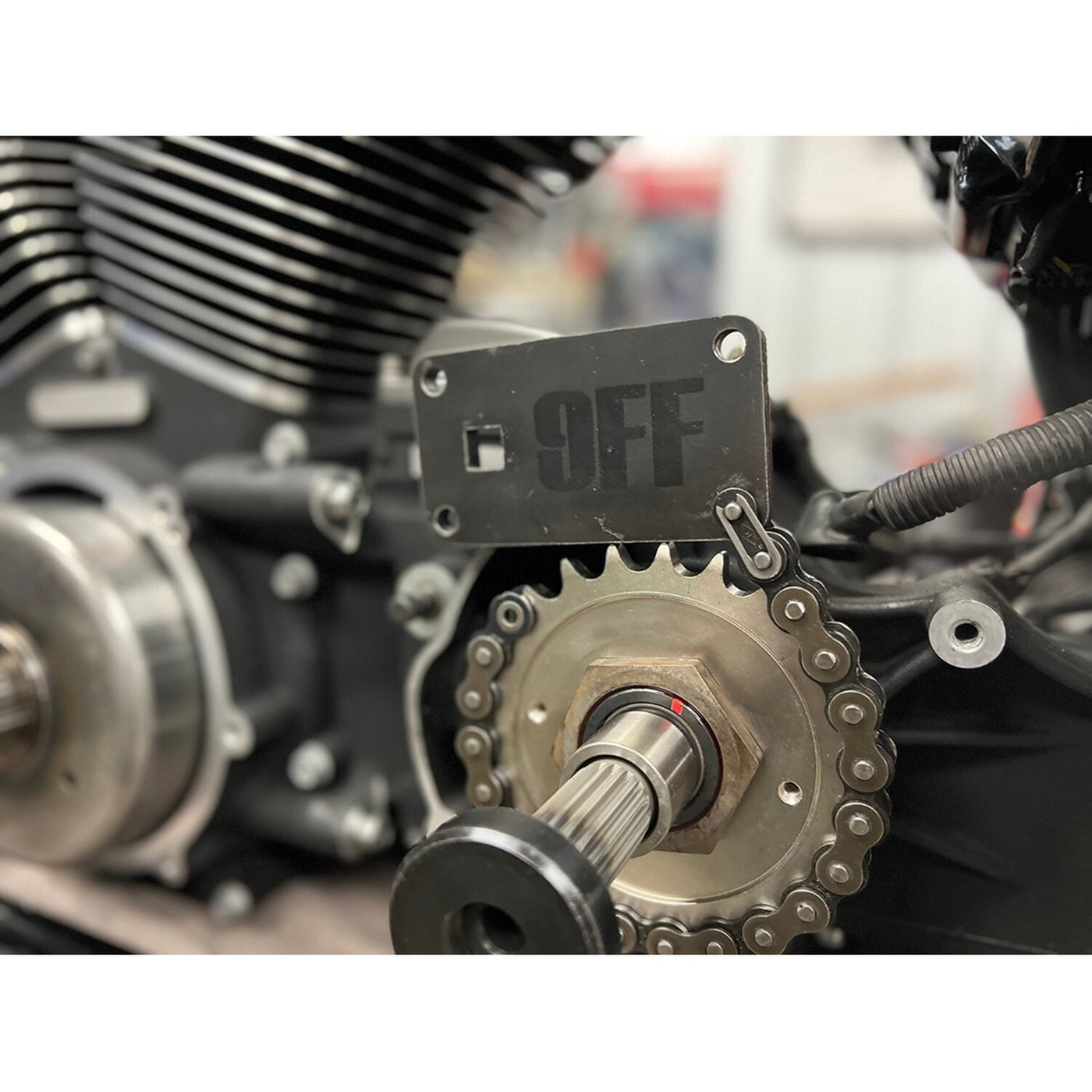 9 Finger Fabrication LLC 9Finger Fabrication, Chain Drive Sprocket Locking Tool - Image 2