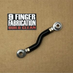 9 Finger Fabrication LLC 9Finger Fabrication, M8 mid-control brake linkage. Black