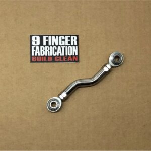 9 Finger Fabrication LLC 9Finger Fabrication, M8 mid-control brake linkage. Polished
