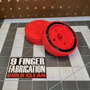9 Finger Fabrication LLC 9Finger Fabrication, oil filter cover