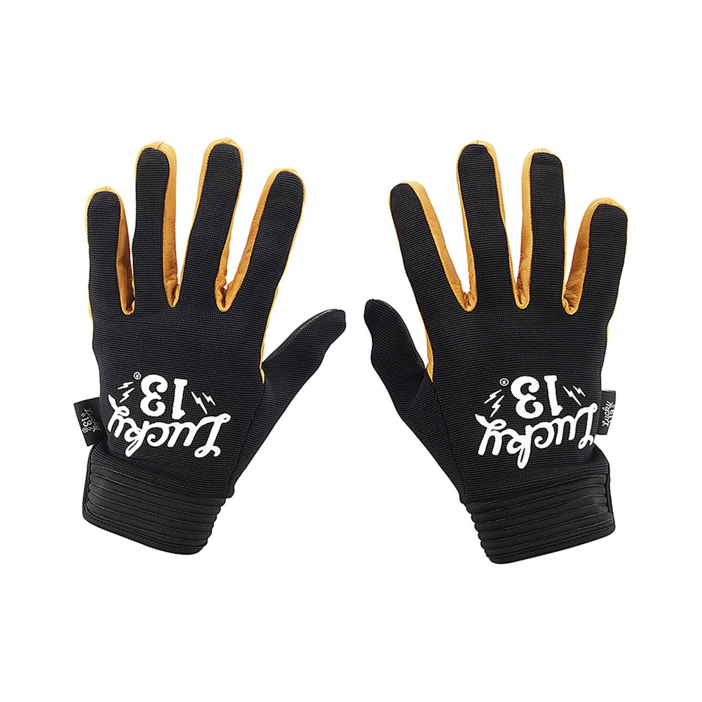 Lucky 13 Lucky 13 Shocker gloves black/yellow