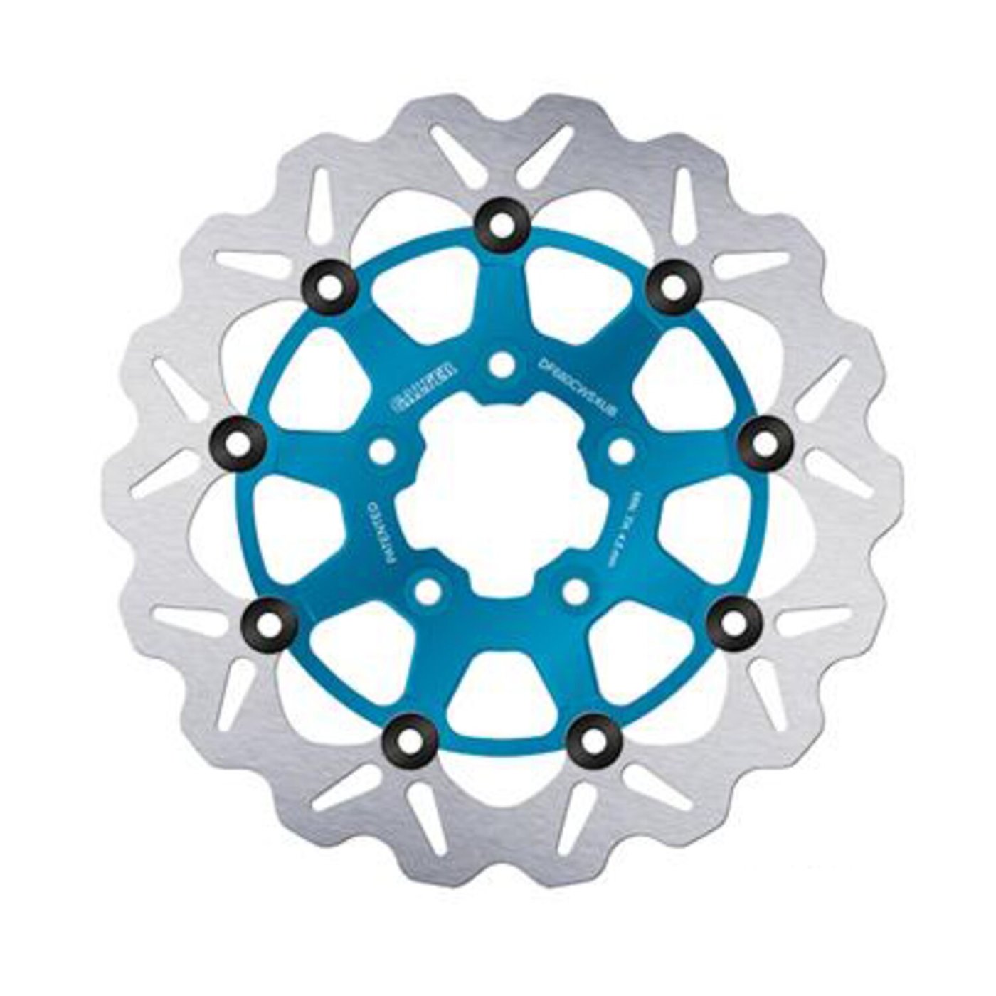 Galfer Galfer brake rotor. Wave. Floating. Blue. 330x5mm