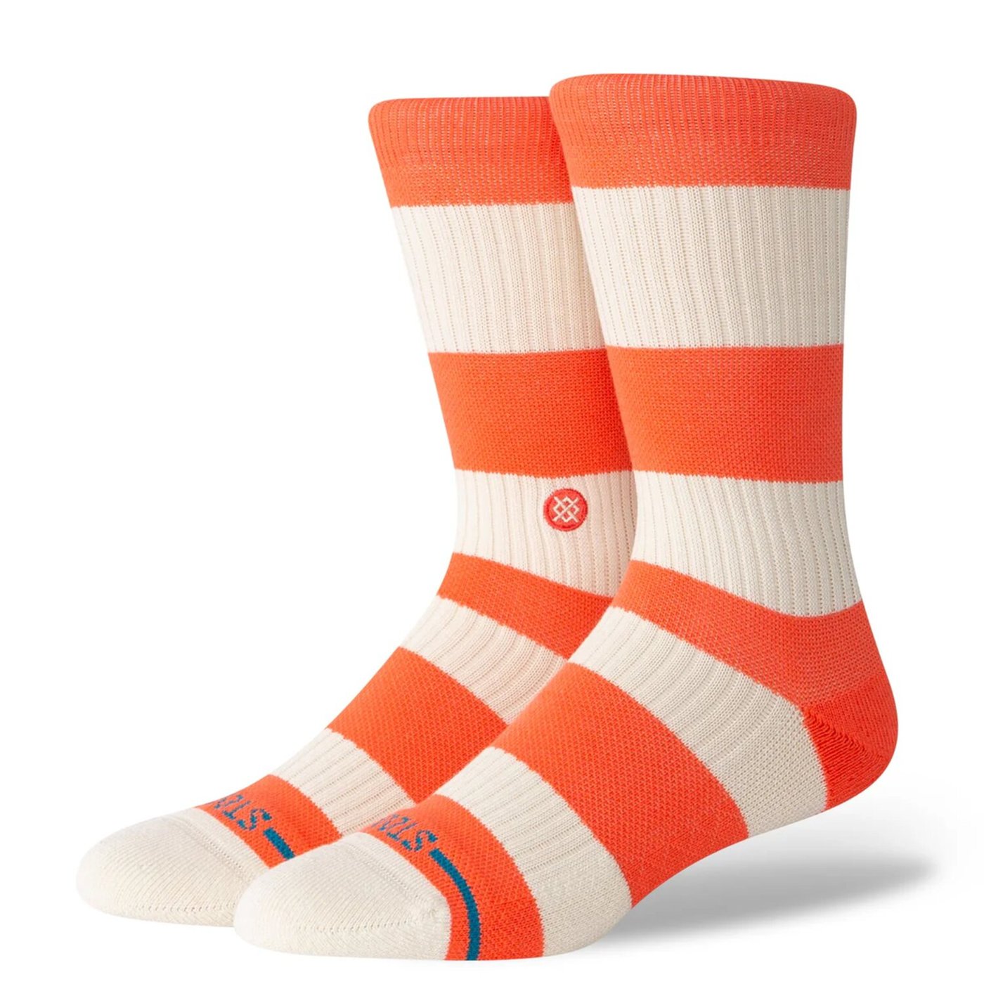 Stance Stance Fred Crew socks orange/white
