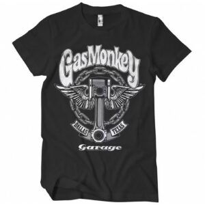 Gas Monkeys Garage GMG Garage Big piston t-shirt black