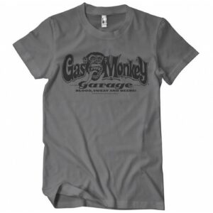 Gas Monkeys Garage GMG Logo t-shirt dark grey