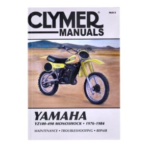 Clymer Clymer service manual, Yamaha YZ100-490 Monoshock